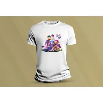 Dětské bavlněné tričko My little Pony. Bílá velikost 116 (5-6 let)