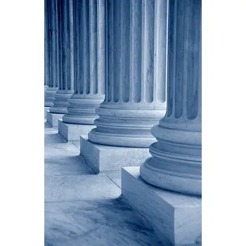 Plakát Plakát, Obraz - Classical columns, low section (blue toned), Grant Faint