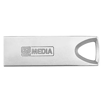 USB flash disk MyMedia USB flash disk, USB 3.2, 64GB, MyAlu, stříbrný, 69277, USB A (69277)