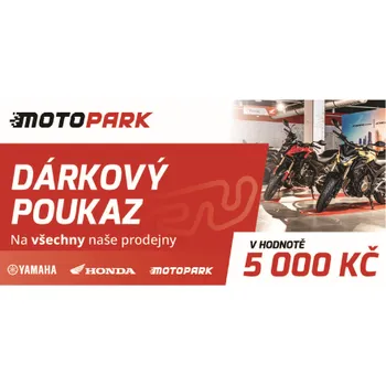 Dárkový potravinový koš Dárkový poukaz MOTOPARK v hodnotě 5000 Kč