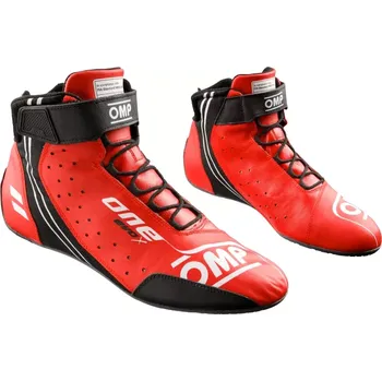 Moto obuv OMP Boty ONE EVO X Červená 37