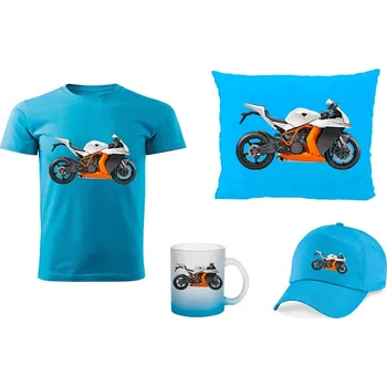 Dekorace do dětského pokoje KTM 1190 RC8R3 dárkový set 134 (dětský dárkový set s motorkou)
