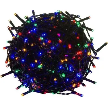 Vánoční světelný řetěz Vánoční osvětlení vnitřní 30280 řetěz 500 LED multicolor