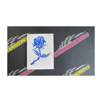 Samolepící dekorace SAMOLEPKA Růže 002 pravá (10 - červená) NA AUTO, NÁLEPKA, FÓLIE, POLEP, TUNING, VLASTNÍ TEXT, TISK, AUTOSAMOLEPKY.cz, POLEPY, OBRÁZEK, LOGO, SAMOLEPKY