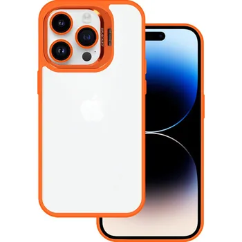 Pouzdro na mobilní telefon Pouzdro Tel Protect Kickstand pro Iphone 14 Pro Max oranžové