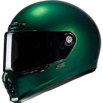 Helma na motorku HJC přilba V10 Solid deep green - 2XL