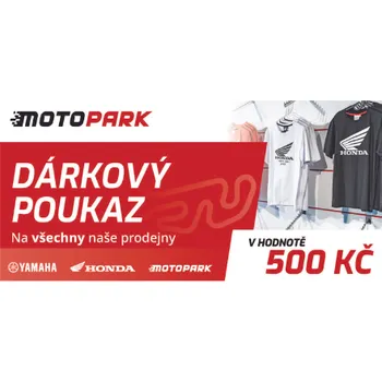 Dárkový potravinový koš Dárkový poukaz MOTOPARK v hodnotě 500 Kč