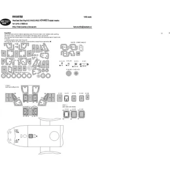 Plastikový model New Ware 1/48 Mask W. Sea King HAS.1/5/HU.5 ADVANCED (AIRF)