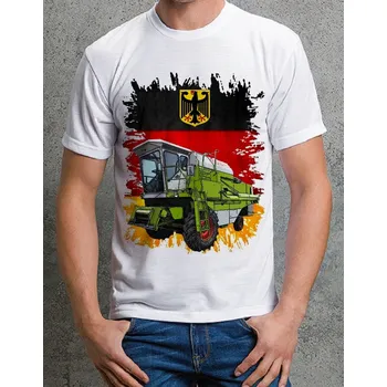 Pánské tričko Claas Dominator 76 tričko 116 (tričko s kombajnem )