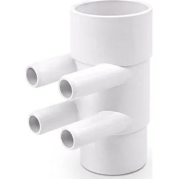 Canadian Spa International® Vodní rozdělovač hladký (Divertor) - 4 x 21,5 mm - M20754T