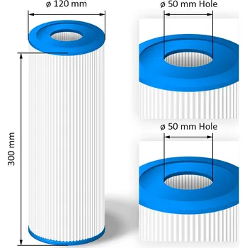Bazénová filtrace Crystalline Pool Spa Filter Filtrační kartuše SC821