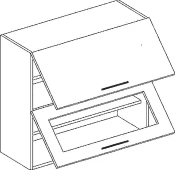 Kuchyňská skříňka W80SP horní skříňka výklopná ANGEL