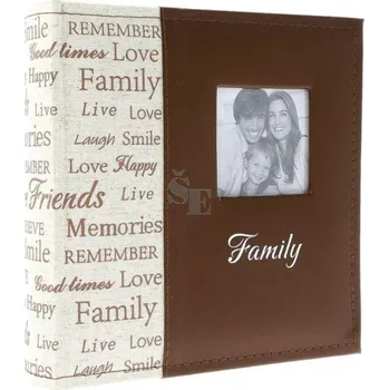 Fotoalbum Fotoalbum KD46200 GEDEON ART 26 na 200ks 10x15 zasouvací 217402