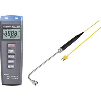 VOLTCRAFT K102 + TP 206 teploměr typ senzoru K