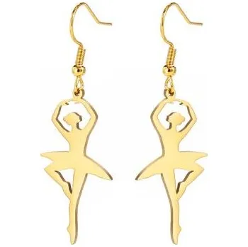 Náušnice Náušnice Baletky Barva: zlatá