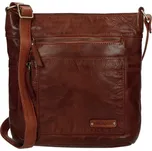 Dámská kožená crossbody kabelka Enrico Benetti Eva - koňak