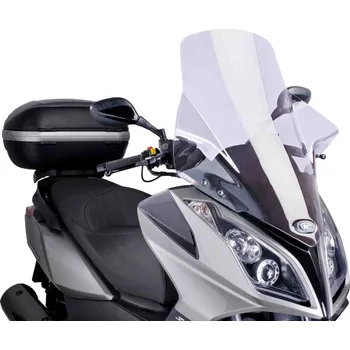 Puig Windshield V-Tech Line Touring Kymco X-Town/Downtown/Grand Dink/Superdink (09-20) Kouřová (H)