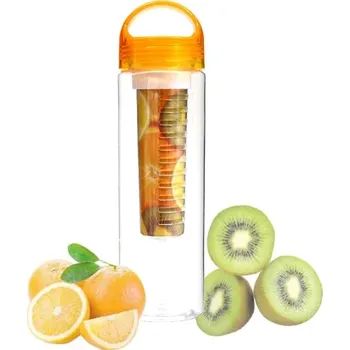 Láhev s filtrem na ovoce - 0,7 l - Oranžový