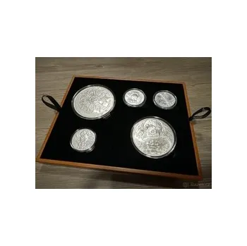 Malé plato na stříbrné mince Český lev 1, 2, 5, 10 oz