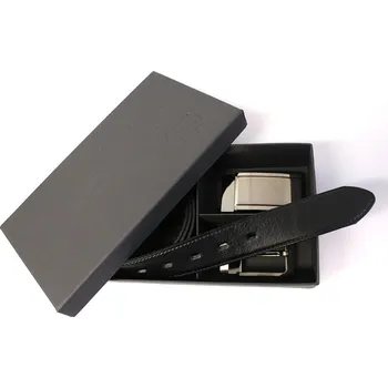 Opasek PENNY BELTS Set koženého opasku 35-020-22 a 4PS černý - 115 cm