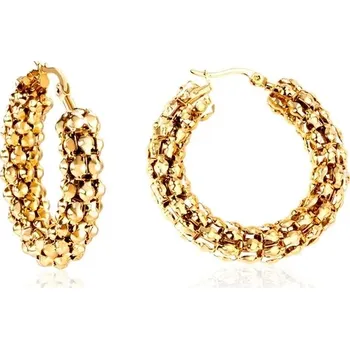 Náušnice Náušnice kruhy ve zlaté barvě - 120G 10mm