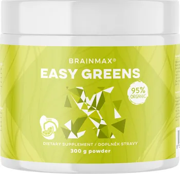 Přírodní produkt BrainMax Easy Greens limetka 300 g