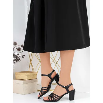 Dámské sandále SEASTAR Černé sandály TU201B Velikost: 38