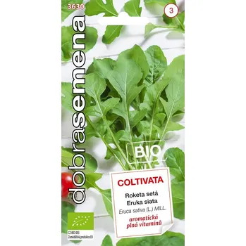 Semeno BIO Roketa setá - Coltivata 3g - Dobrá semena