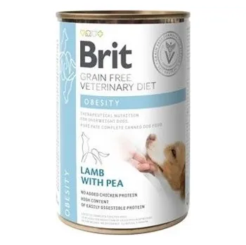 Brit VD Dog GF Obesity Lamb with Pea konzerva 12x 400 g