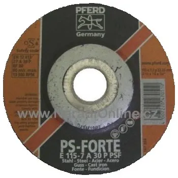 Brusný kotouč Kotouč brusný pro úhlové brusky PS-Forte A30P