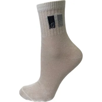 Sportovní ponožky bílé, Velikost: 43 - 45 (9 - 10), Barva: Bílá