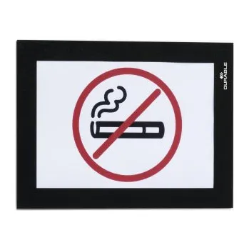 DURAFRAME® A6 - magnetický prezentační rámeček Barva: stříbrná Profesionální způsob prezentace - 1 ks