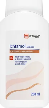 Šampon Dr Konrad Pharma Ichtamol šampon pro šupinatou a podrážděnou pokožku 200 ml