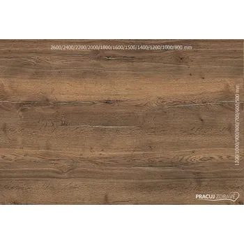 Kuchyňská pracovní deska Egger Stolová laminátová deska EXCLUSIVE Dub Halifax cínový H3176 Rozměry stolové desky: 1200x800 mm, Tloušťka stolové desky: 18 mm