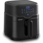 Salente HotAir, horkovzdušná fritéza 2v1, 4,3 l, černá