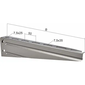 Elektroinstalační materiál Podpěra nerez 100 KOPOS INOXDZDS 100/B_BX