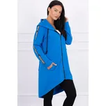 Kesi Dámská mikina na zip Nugto modrá Univerzální