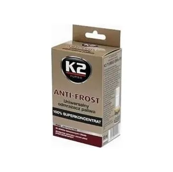 aditivum ROZMRAZOVAČ PALIVA "GO-ANTI FROST" DO BENZÍNU A NAFTY 50ML K2