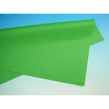 Kancelářský papír Duhová planeta Papír hedvábný ZELENÝ 50x70cm, 19g, ARCH, 870462 4407