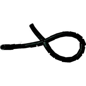 elektrický kabel GPH SPC 12 T (10) Spirála černá, teplotně odolná