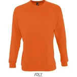 SOLS Mikina s náplety unisex SOL'S New Supreme barva orange, vel. S