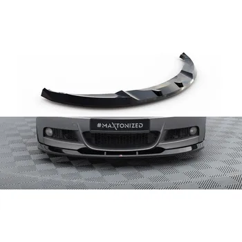 Autodíl Spojler pod nárazník lipa V.2 BMW 1 M-Pack E82 černý leský plast