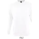 SOLS Mikina s náplety unisex SOL'S New Supreme barva white, vel. S