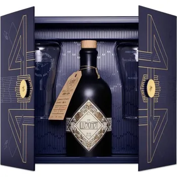 Gin The Illusionist Dry Gin 45 %, 0,5 l Mysterium Box + 2x sklo