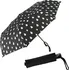 Deštník Doppler Fiber Magic Rain Drop měnící barvu černý