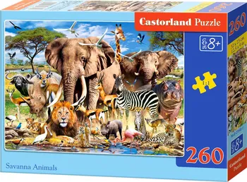Puzzle Castorland Zvířata ze savany 260 dílků