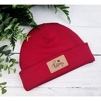 Čepice Kulišárny Čepice RIB RED DARK VELIKOST: 4-10 let