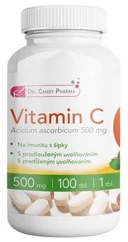 Dr. Candy Pharma Vitamin C Premium 500 mg 100 tbl.