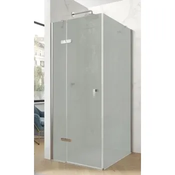 Hüppe Astra Dveře křídlové levé, 75 cm, stříbrný profil/sklo Sand Plus PX0001.069.316