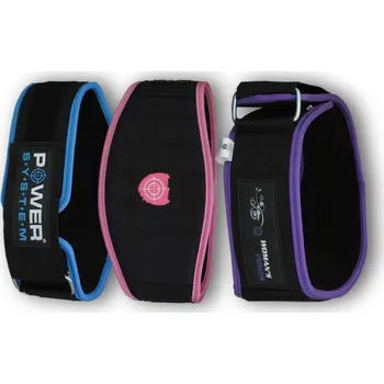 Fitness rukavice Power System PowerSystem opasek WOMAN\'S POWER Varianta: purple L 98-112cm